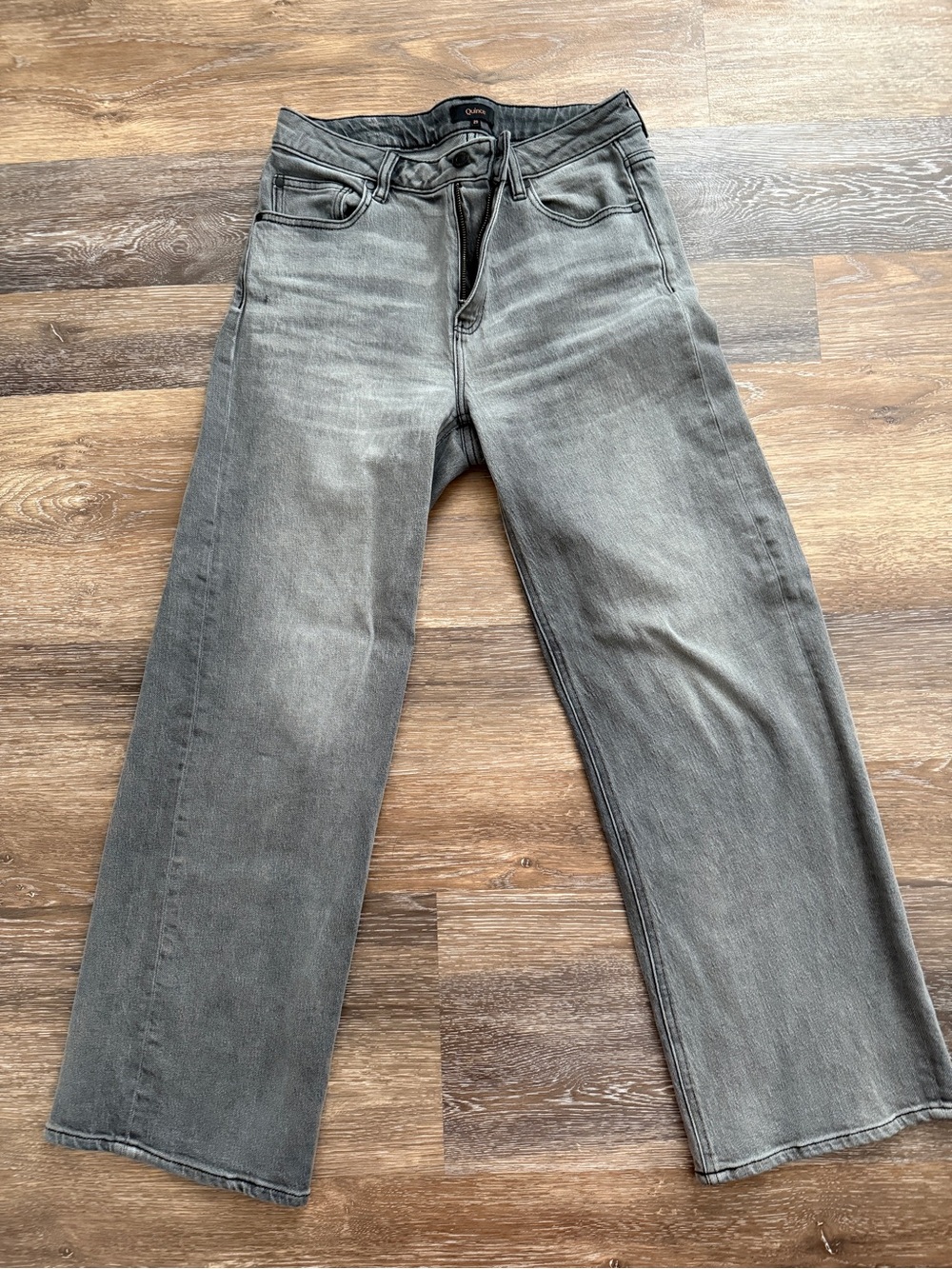 Quince Bella Stretch Relaxed Stonewashed Grey 29 - Picture 2 of 4